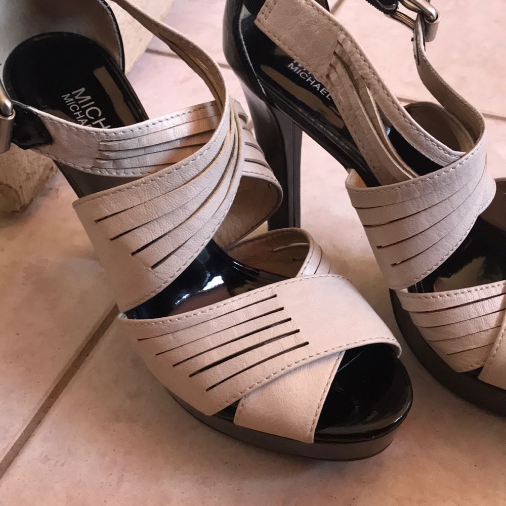 MICHAEL MK Leather Heels